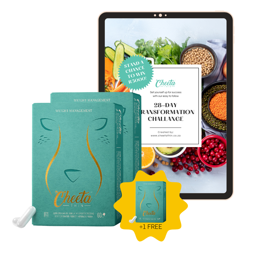 CheetaThin® Weight Management - Buy 2 Get 1 Free & Free Access to Win R5,000 Transformation Challenge