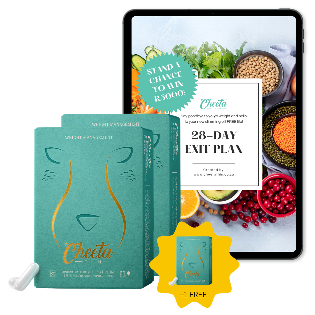 CheetaThin® Weight Management - Buy 2 Get 1 Free, Free Access to Exit Plan + Win R5,000 Challenge