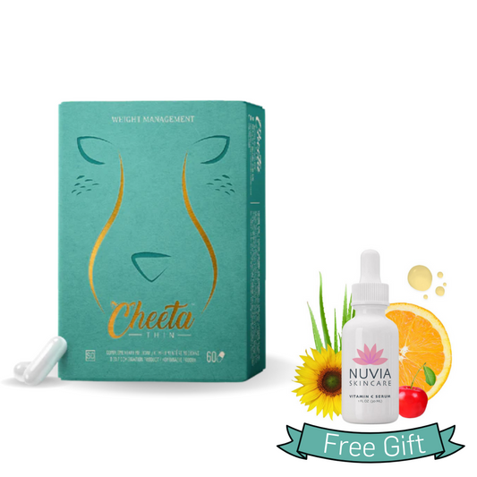 CheetaThin® Collab Beaty Bundle (Free Nuvia Vitamin C Face Serum Worth R500)